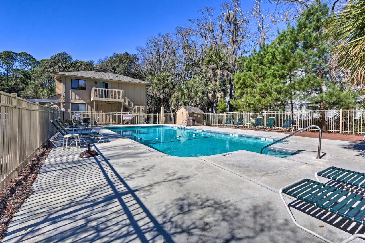 The Dunes Villa With Pool Access - Walk To Beach! Pulau Hilton Head Luaran gambar